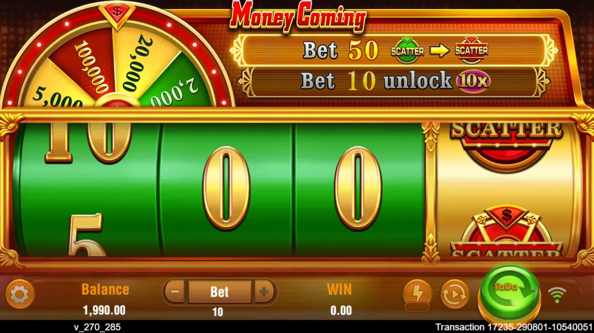 Money Coming demo